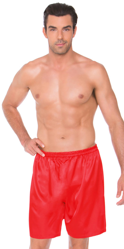 satin shorts sexy men's underwear