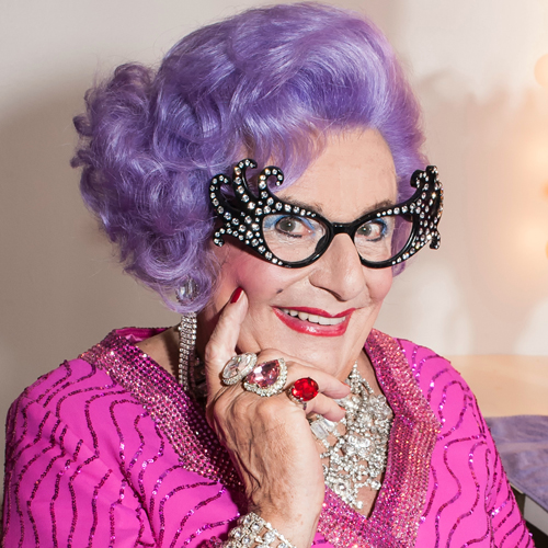 dame edna cross-dressing