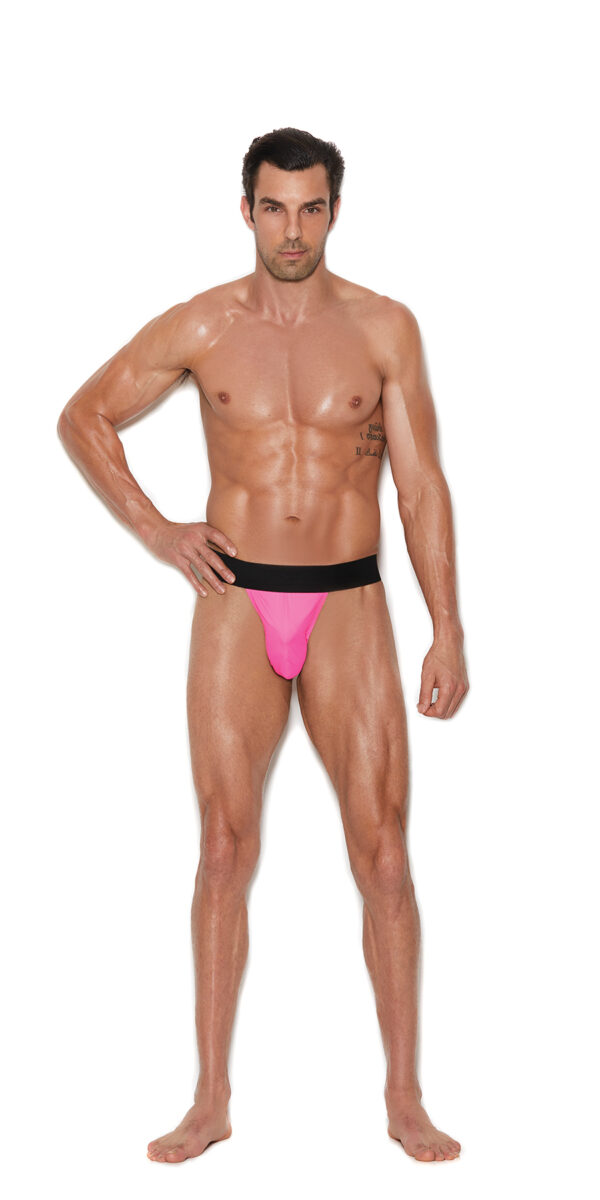 Neon Pink Men's Thong