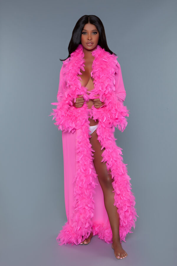 Glamour Robe Hot Pink